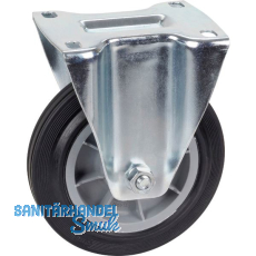 D�RNER + HELMER Bockrolle TPE PP-Felge 160 mm 150 kg