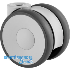 TENTE Lenkrolle Polyamid Schnäpperloch 75 mm 100 kg TENTE Lenkrolle Polyamid Schnäpperloch 75 mm 100 kg