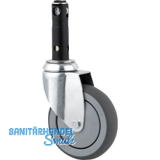 TENTE Lenkrolle TPR/Stahlblech Zapfen 150 mm 100 kg TENTE Lenkrolle TPR/Stahlblech Zapfen 150 mm 100 kg