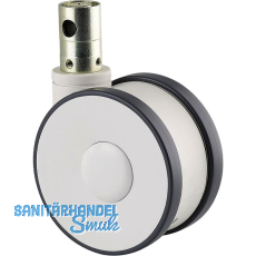 TENTE Lenkrolle PUR zentral total festellbar 125 mm 150 kg