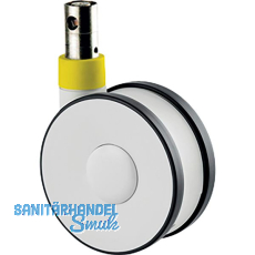 TENTE Lenkrolle PUR zentral total- und zentral richtungsfeststellbar 125 mm