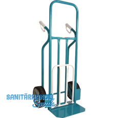 Stahl Rodel gesch�umte R�der Tragkraft 250 kg Schaufelgr��e 530 x 330 mm