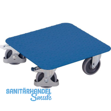 Kistenroller mit Riffelblech-Ladefl�che 500 x 500 mm Tragkraft 400 kg