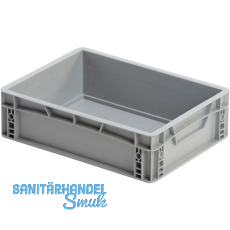 Eurokasten in grau geschlossen 400 x 300 x 120 mm Eurokasten in grau geschlossen 400 x 300 x 120 mm