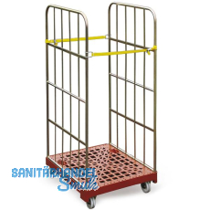 Rollcontainer verzinkt 720 x 810 x 1450 mm Nutzlast 500 kg