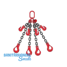 Kettengeh�nge 4-Strang k�rzbar L�nge 2 m Tragkraft 11200 kg inkl. Pr�fzeugnis