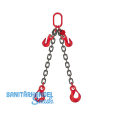 Kettengeh�nge 2-Strang k�rzbar L�nge 3 m Tragkraft 2800 kg inkl. Pr�fzeugnis