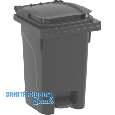 M�lltonne 60 Liter Kunststoff hellgrau Urban Pro