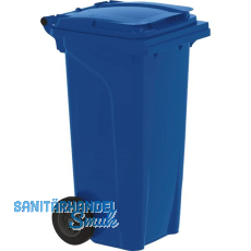 M�lltonne 120 Liter Kunststoff blau Urban