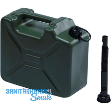 Kanister Kunststoff Armeemodell grün Inhalt 10 Liter Kanister Kunststoff Armeemodell grün Inhalt 10 Liter