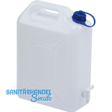 Kanister Kunststoff wei� Inhalt 10 Liter