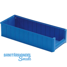 Sichtlagerkasten blau 600 x 234 x 140 mm