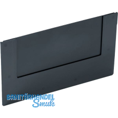 Innere Trennwand f�r Regalkasten 234 x 2 x 140 mm schwarz