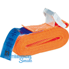 Zurrgurt 1-teilig mit Klemmschloss 250 kg 5m