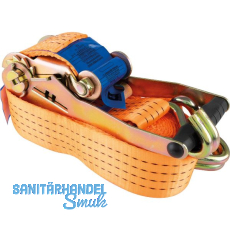 Zurrgurt 2-teilig mit Ratsche und Spitzhaken 4000 kg 8 m