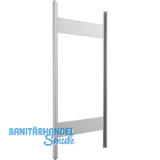 META Steckrahmen 1500 x 600 mm inkl. Steckprofil u. Steck-Tiefensteife verzinkt