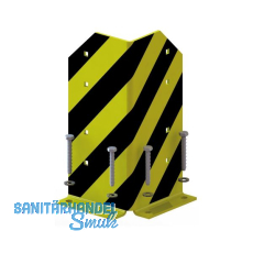 META Rammschutzecke schwarz/gelb Höhe 400 mm META Rammschutzecke schwarz/gelb Höhe 400 mm