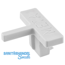 META PVC-Abdeckkappe grau