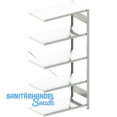 META Steck-Anbauregal 2000 x 1000 x 500 mm 5 Fachböden 150 kg META Steck-Anbauregal 2000 x 1000 x 500 mm 5 Fachböden 150 kg