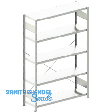 META Steck-Grundregal 2000 x 1300 x 400 mm 5 Fachb�den 230 kg