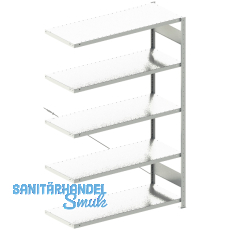 META Steck-Anbauregal 2000 x 1300 x 500 mm 5 Fachböden 230 kg META Steck-Anbauregal 2000 x 1300 x 500 mm 5 Fachböden 230 kg