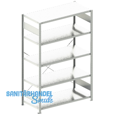 META Steck-Grundregal 2000 x 1300 x 600 mm 5 Fachböden 230 kg META Steck-Grundregal 2000 x 1300 x 600 mm 5 Fachböden 230 kg