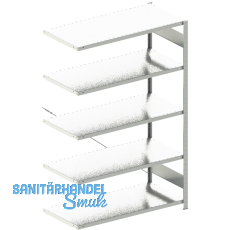 META Steck-Anbauregal 2000 x 1300 x 600 mm 5 Fachböden 230 kg META Steck-Anbauregal 2000 x 1300 x 600 mm 5 Fachböden 230 kg