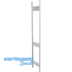 META Steckrahmen 2500 x 400 mm inkl. Steckprofil u. Steck-Tiefensteife verzinkt