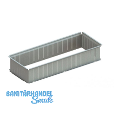 META Innenprofil Basic Set Höhe 200 mm Tiefe 400 mm, verzinkt META Innenprofil Basic Set Höhe 200 mm Tiefe 400 mm, verzinkt