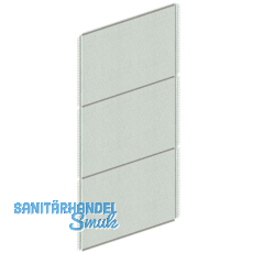 META Clip R�ckwand Vollblech 2000 x 1000 mm