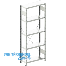 META Steck-Grundregal 2000 x 750 x 300 mm 5 Fachböden 100 kg META Steck-Grundregal 2000 x 750 x 300 mm 5 Fachböden 100 kg