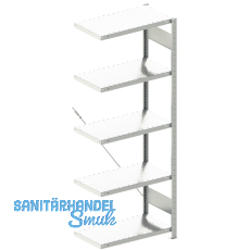 META Steck-Anbauregal 2000 x 750 x 400 mm 5 Fachböden 100 kg META Steck-Anbauregal 2000 x 750 x 400 mm 5 Fachböden 100 kg