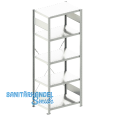 META Steck-Grundregal 2000 x 750 x 500 mm 5 Fachb�den 100 kg