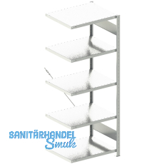 META Steck-Anbauregal 2000 x 750 x 600 mm 5 Fachböden 100 kg META Steck-Anbauregal 2000 x 750 x 600 mm 5 Fachböden 100 kg