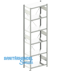 META Steck-Grundregal 2500 x 750 x 400 mm 6 Fachböden 100 kg META Steck-Grundregal 2500 x 750 x 400 mm 6 Fachböden 100 kg