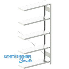 META Steck-Anbauregal 2000 x 1000 x 300 mm 5 Fachböden 150 kg META Steck-Anbauregal 2000 x 1000 x 300 mm 5 Fachböden 150 kg