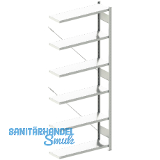 META Steck-Anbauregal 2500 x 1000 x 300 mm 6 Fachböden 150 kg META Steck-Anbauregal 2500 x 1000 x 300 mm 6 Fachböden 150 kg