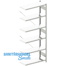 META Steck-Anbauregal 2500 x 1000 x 400 mm 6 Fachböden 150 kg META Steck-Anbauregal 2500 x 1000 x 400 mm 6 Fachböden 150 kg