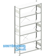 META Steck-Grundregal 2500 x 1300 x 400 mm 6 Fachböden 230 kg META Steck-Grundregal 2500 x 1300 x 400 mm 6 Fachböden 230 kg