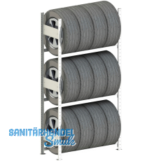 META Reifen Steck-Grundregal 2000 x 1000 x 400 mm 150 kg META Reifen Steck-Grundregal 2000 x 1000 x 400 mm 150 kg