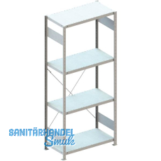 META Steck-Grundregal 2000 x 750 x 500 mm 4 Fachb�den 100 kg