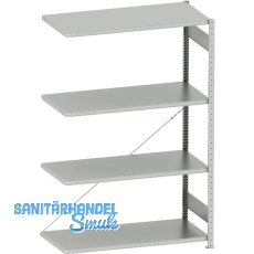 META Steck-Anbauregal 2000 x 1300 x 600 mm 4 Fachböden 230 kg META Steck-Anbauregal 2000 x 1300 x 600 mm 4 Fachböden 230 kg