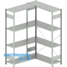 META Steck-Eckregal 2000 x 1300 /1000 x 400 mm Tragkraft 100 kg META Steck-Eckregal 2000 x 1300 /1000 x 400 mm Tragkraft 100 kg