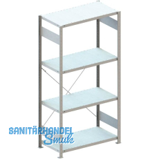 META Steck-Grundregal 2000 x 1000 x 500 mm 4 Fachb�den 150 kg