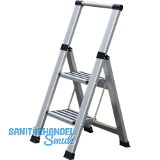 Alu-Klappleiter Step+Store S 2-stufig Alu-Klappleiter Step+Store S 2-stufig