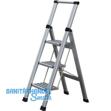 Alu-Klappleiter Step+Store L 3-stufig Alu-Klappleiter Step+Store L 3-stufig