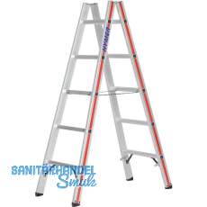 HYMER Alu-Sprossen-Stehleiter Type 6023 Sprossen=2 x 5 Länge=1,57 m HYMER Alu-Sprossen-Stehleiter Type 6023 Sprossen=2 x 5 Länge=1,57 m