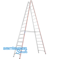 HYMER Alu-Sprossen-Stehleiter Type 6023 Sprossen=2 x 16 Länge=4,65 m HYMER Alu-Sprossen-Stehleiter Type 6023 Sprossen=2 x 16 Länge=4,65 m