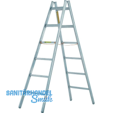 JUST Alu-Doppelstehleiter Type 52 Sprossen= 9 Länge=2,87 m JUST Alu-Doppelstehleiter Type 52 Sprossen= 9 Länge=2,87 m