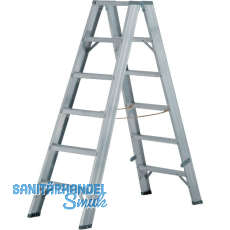 JUST Alu-Stufen-Doppelleiter Type 58 Stufen= 5 Länge=1,25 m JUST Alu-Stufen-Doppelleiter Type 58 Stufen= 5 Länge=1,25 m